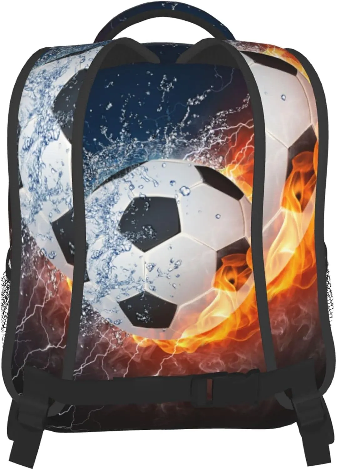 Kid's Mini Backpack 12 inch Soccer Football Backpack Schoolbag Preschool Kindergarten Children Bag Nursery Travel Bag for Toddler Boys Girls Age 3-7