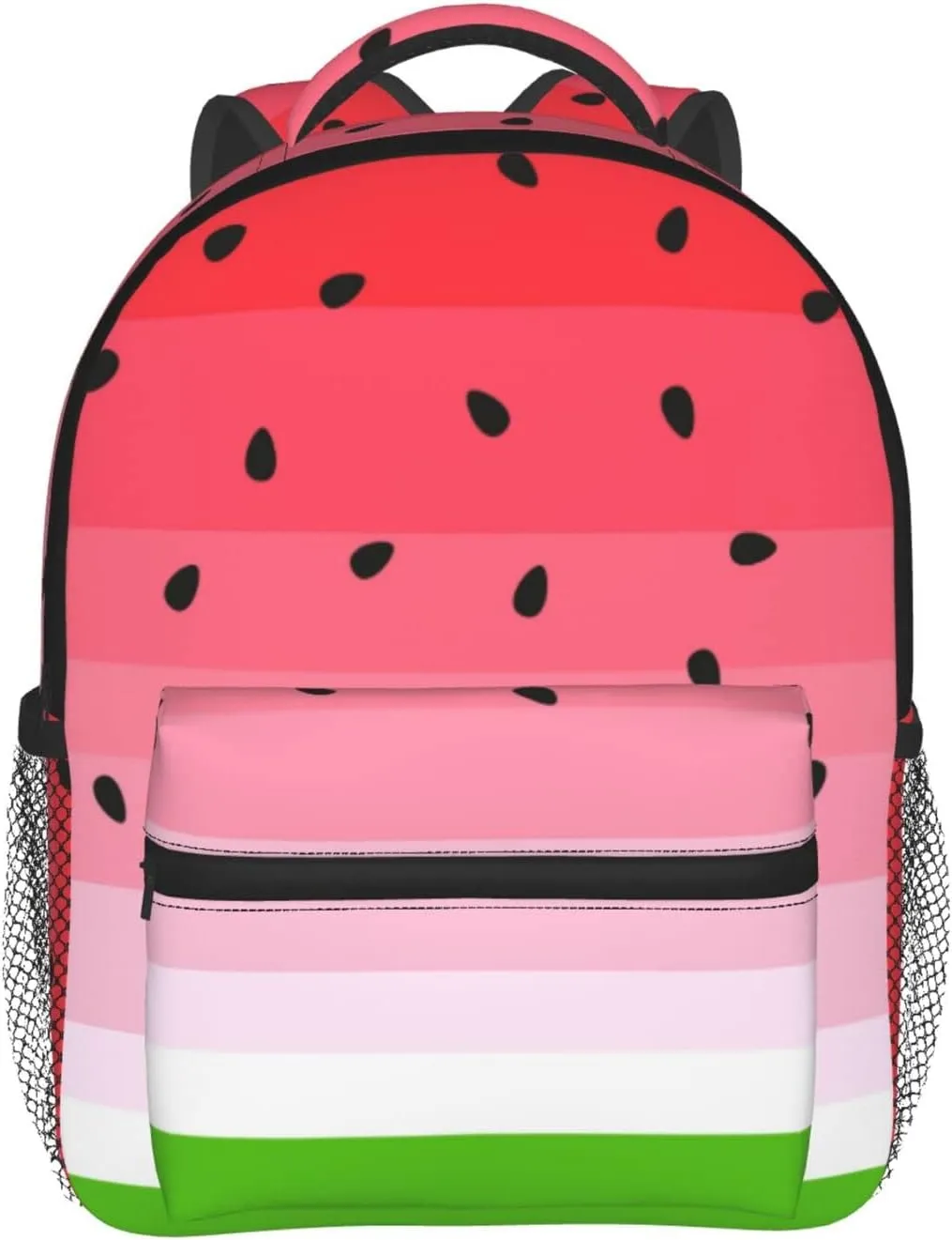 Kid's Mini Backpack 12 inch Summer Watermelon Fruit Backpack Schoolbag Preschool Kindergarten Children Bag Nursery Travel Bag for Toddler Boys Girls Age 3-7
