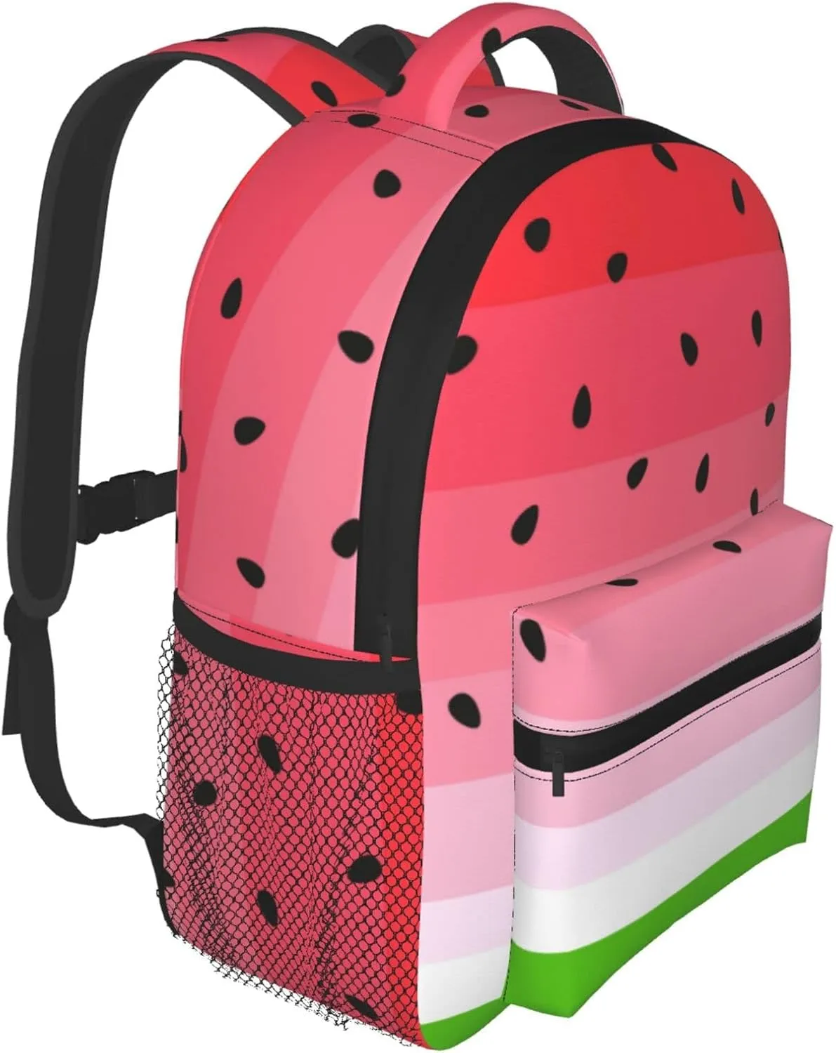 Kid's Mini Backpack 12 inch Summer Watermelon Fruit Backpack Schoolbag Preschool Kindergarten Children Bag Nursery Travel Bag for Toddler Boys Girls Age 3-7