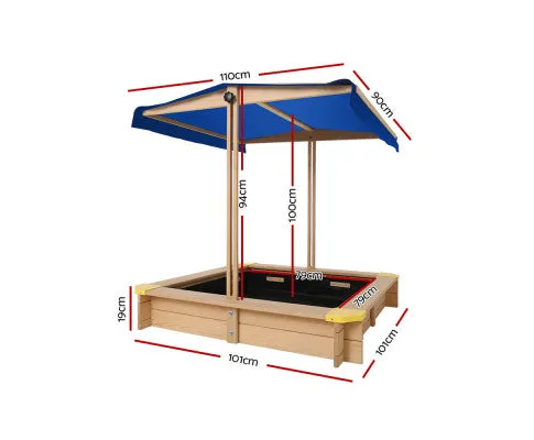 Kids Sandbox with Canopy