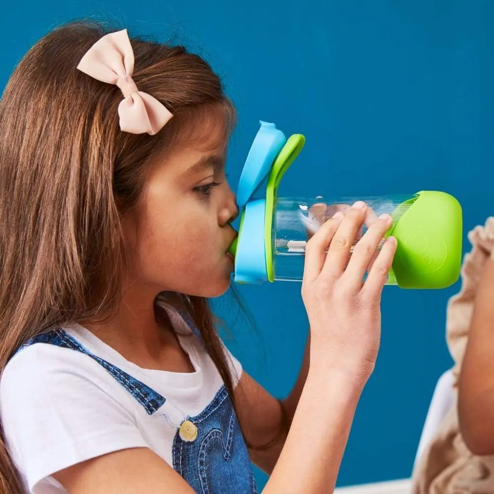Kids Spout Sport Style Plastic Water Bottle By Bbox 450ml Passion Splash