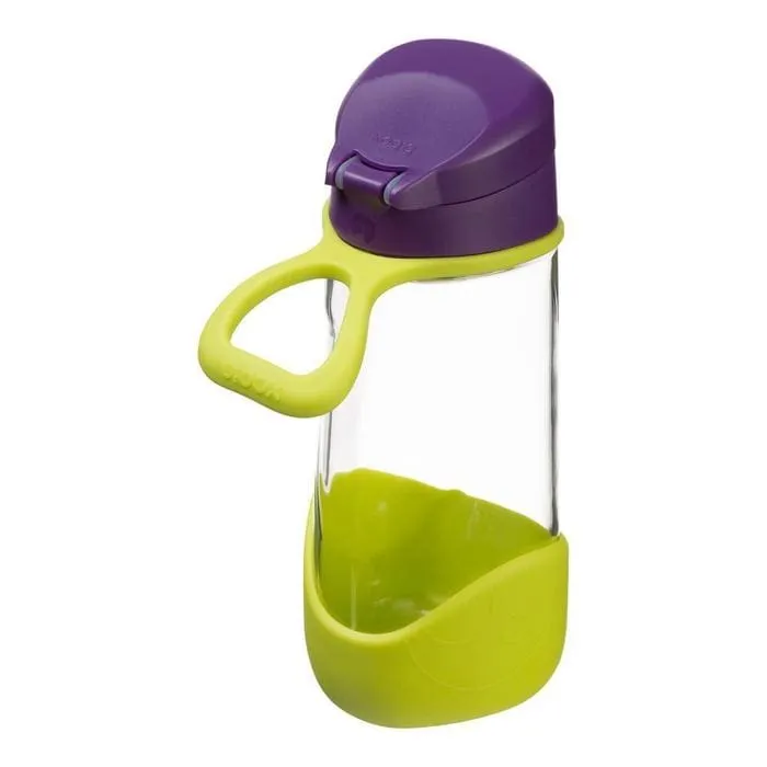 Kids Spout Sport Style Plastic Water Bottle By Bbox 450ml Passion Splash