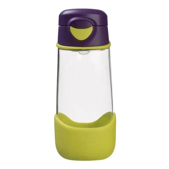 Kids Spout Sport Style Plastic Water Bottle By Bbox 450ml Passion Splash