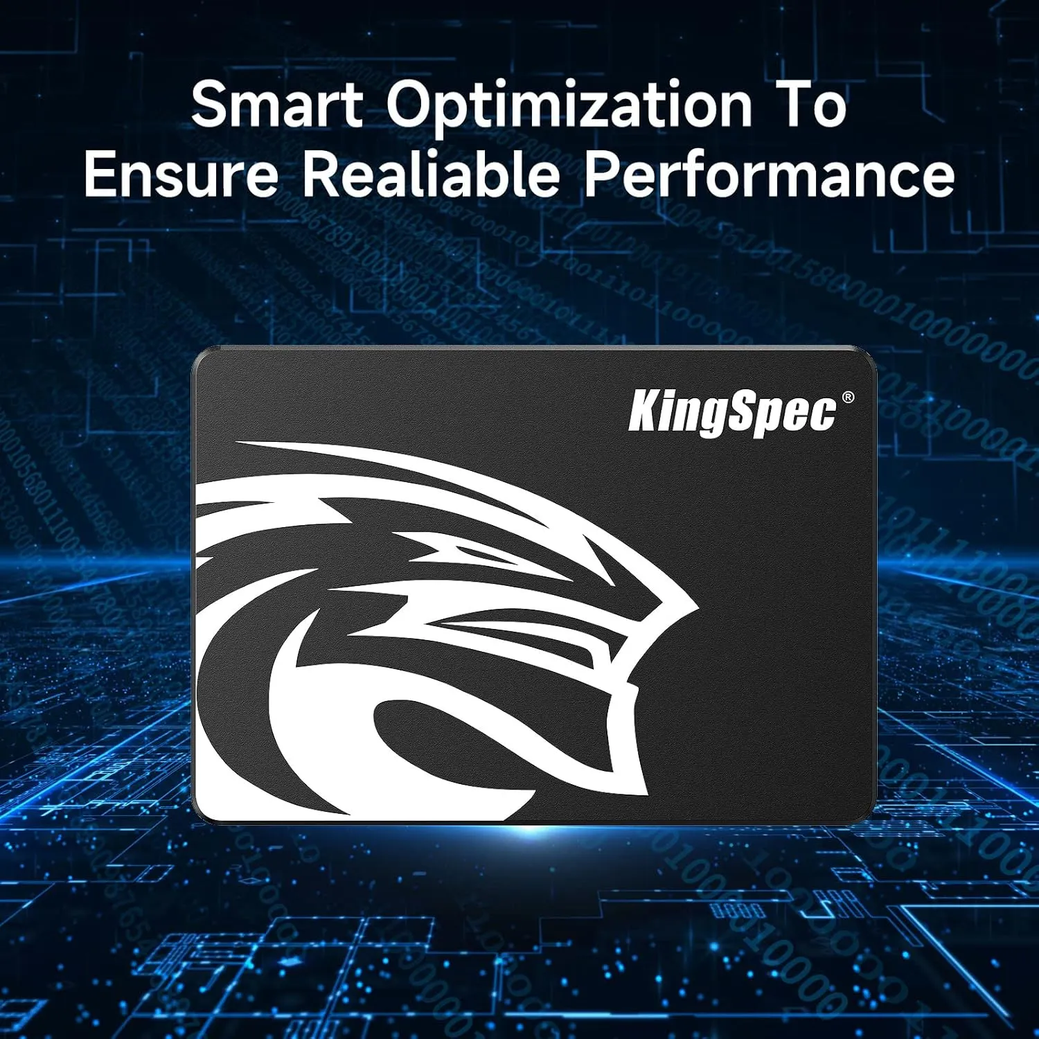 KingSpec 4TB SATA III SSD 6Gb/s, 2.5" SATA SSD with 3D NAND Flash, Internal Solid State Hard Drives, for Laptop and PC Desktop (R/W Speed up to 550/520 MB/s)