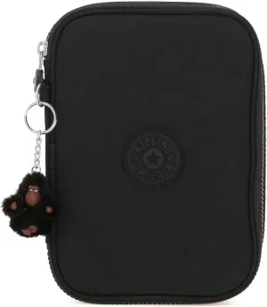 Kipling Womens 100 Pens Printed Case, Organize Accessories, Art Supplies, Makeup, Travel, True Black, 8.25 L X 6 H X 2 D US