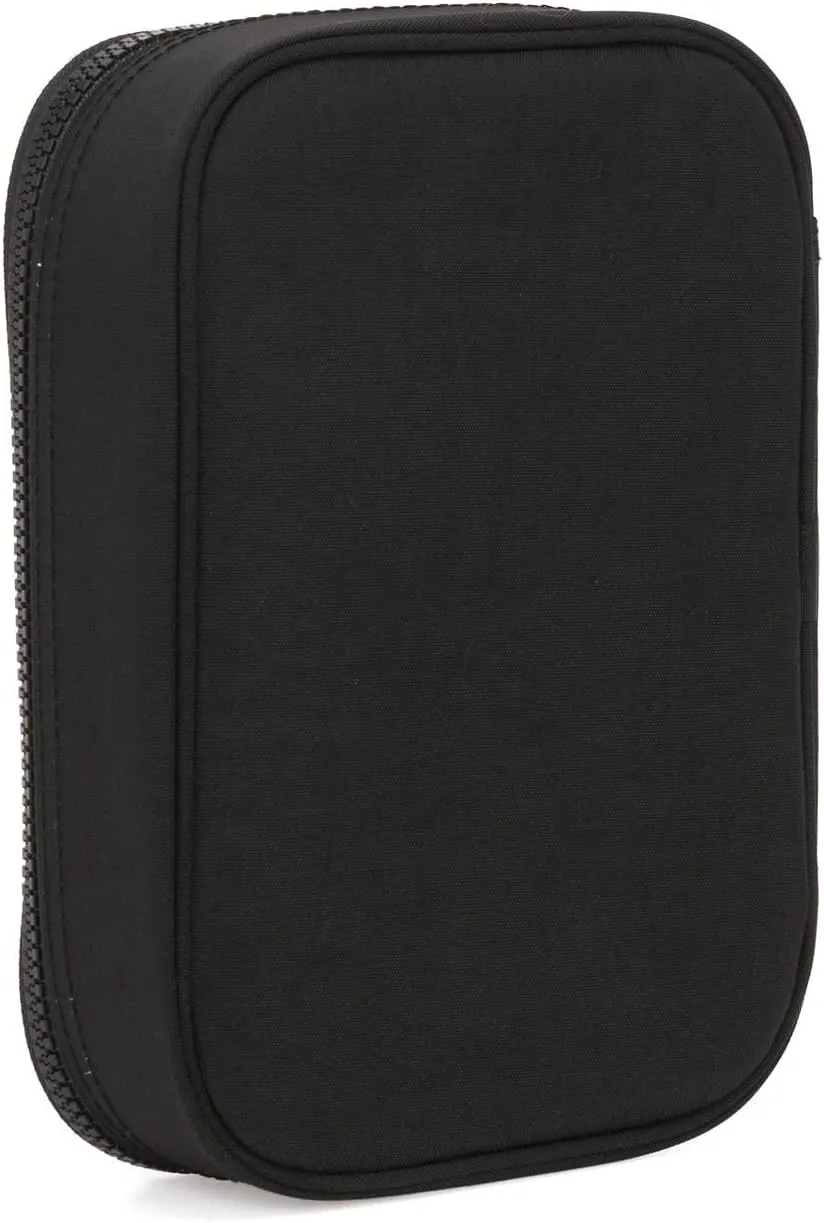 Kipling Womens 100 Pens Printed Case, Organize Accessories, Art Supplies, Makeup, Travel, True Black, 8.25 L X 6 H X 2 D US
