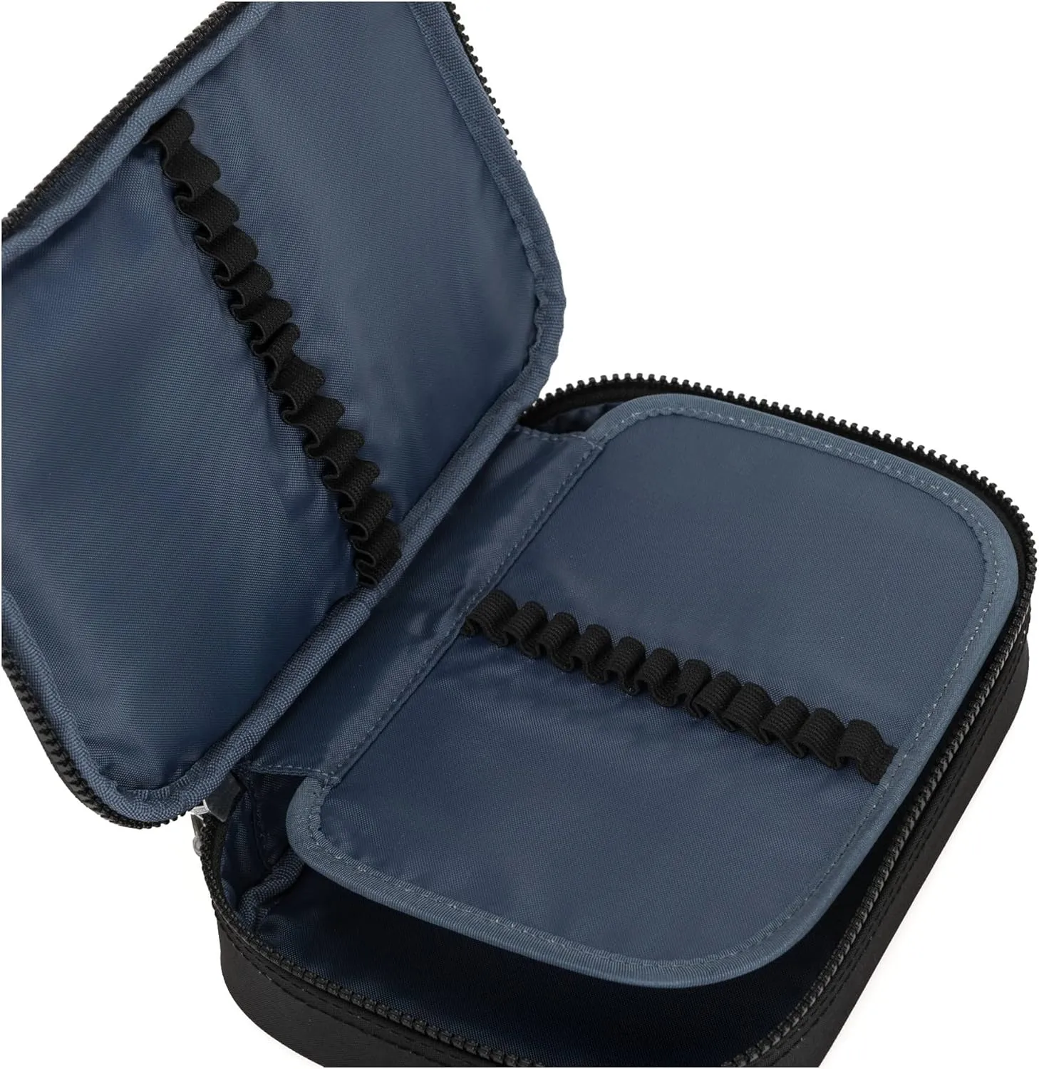 Kipling Womens 100 Pens Printed Case, Organize Accessories, Art Supplies, Makeup, Travel, True Black, 8.25 L X 6 H X 2 D US