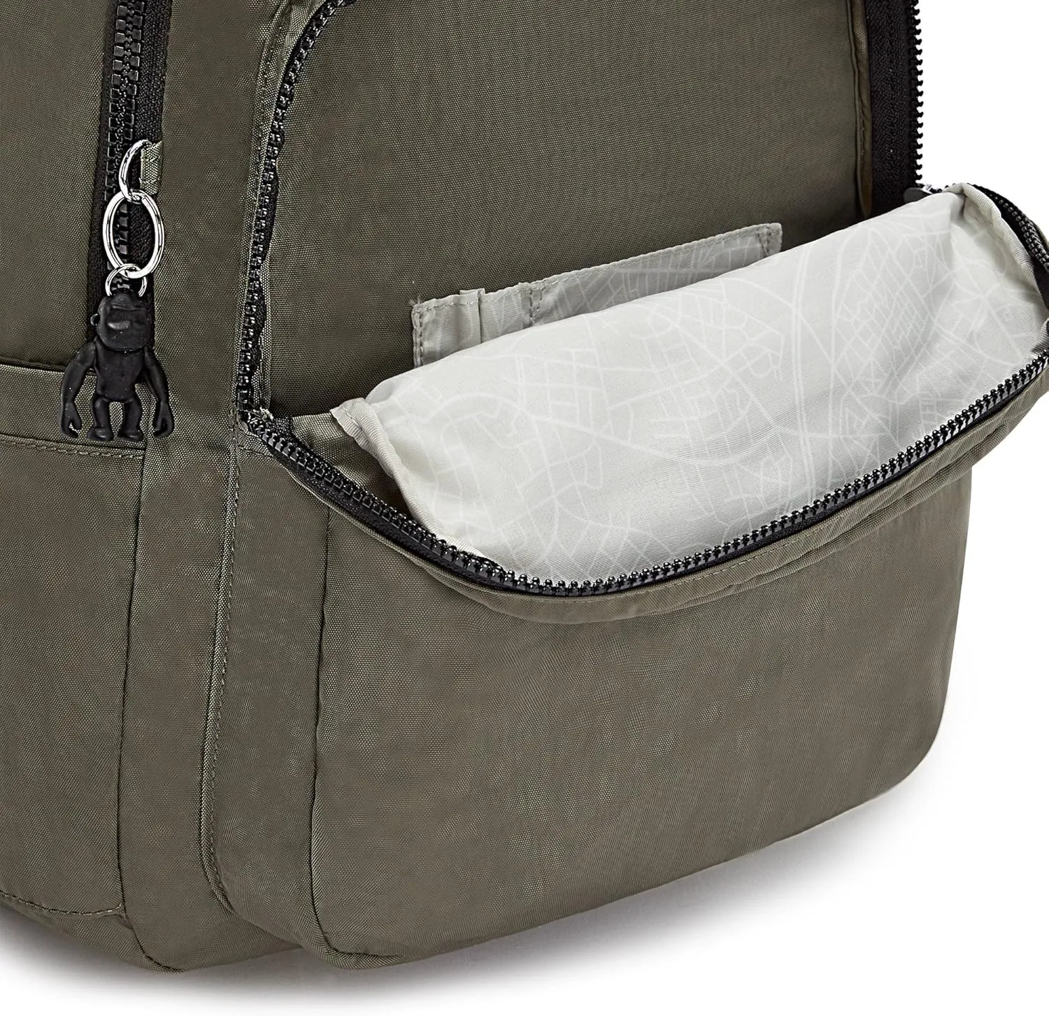 Kipling Women's Seoul 15" Laptop Backpack, Durable, Roomy with Padded Shoulder Straps, Built-In Protective Sleeve