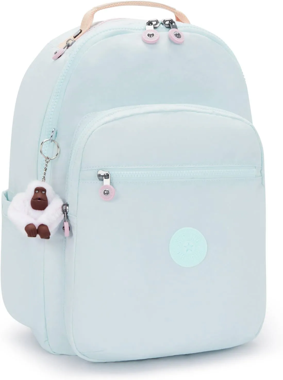 Kipling Women's Seoul 15" Laptop Backpack, Durable, Roomy with Padded Shoulder Straps, Built-In Protective Sleeve