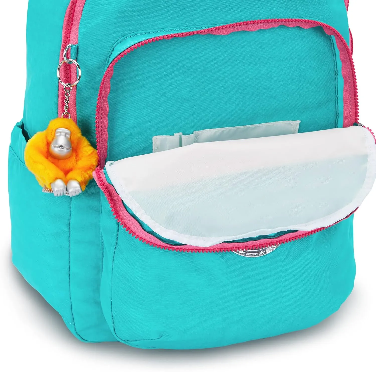 Kipling Women's Seoul 15" Laptop Backpack, Durable, Roomy with Padded Shoulder Straps, Built-In Protective Sleeve