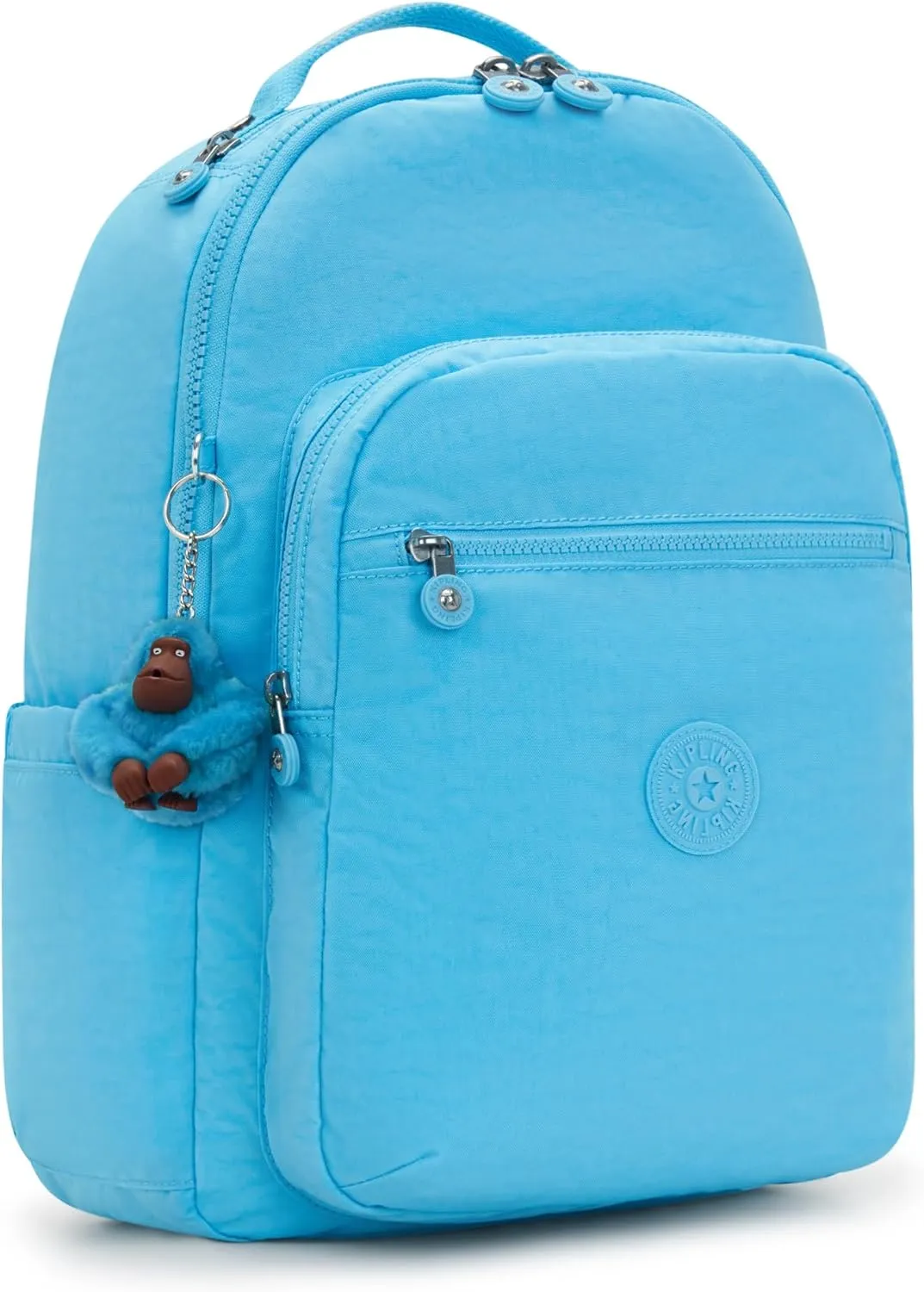 Kipling Women's Seoul 15" Laptop Backpack, Durable, Roomy with Padded Shoulder Straps, Built-In Protective Sleeve