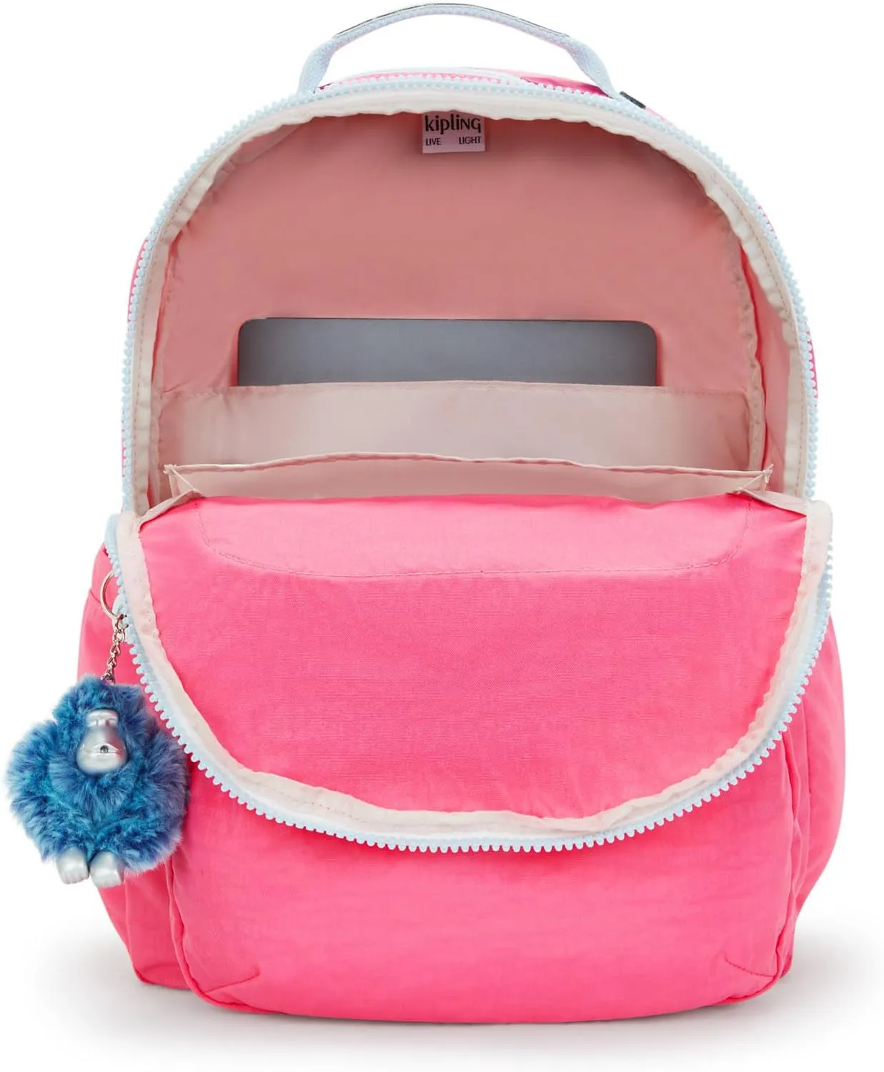 Kipling Women's Seoul 15" Laptop Backpack, Durable, Roomy with Padded Shoulder Straps, Built-In Protective Sleeve