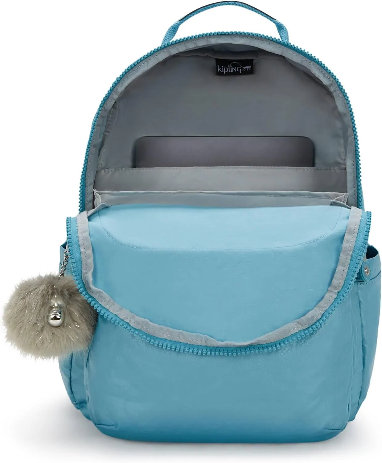 Kipling Women's Seoul 15" Laptop Backpack, Durable, Roomy with Padded Shoulder Straps, Built-In Protective Sleeve