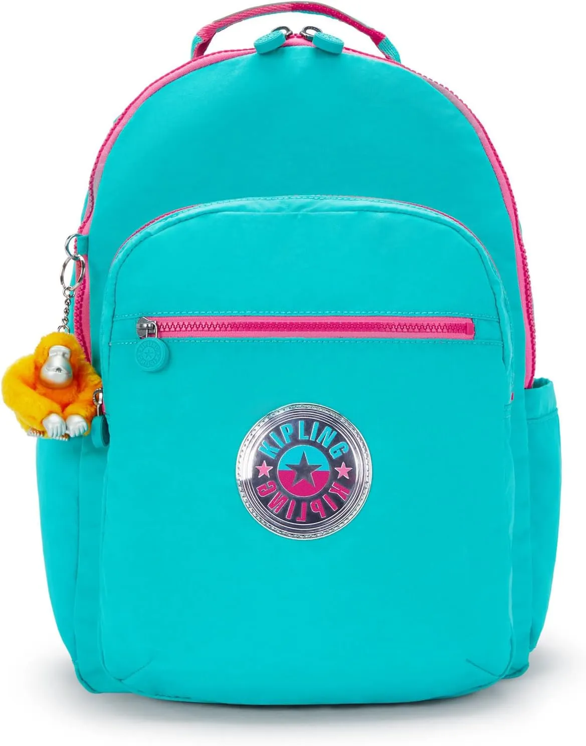 Kipling Women's Seoul 15" Laptop Backpack, Durable, Roomy with Padded Shoulder Straps, Built-In Protective Sleeve