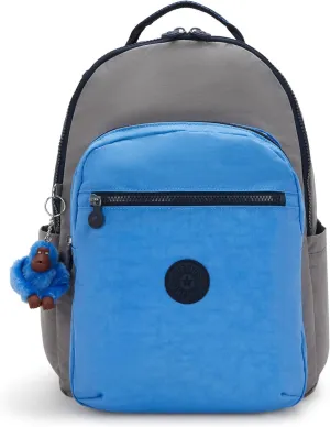 Kipling Women's Seoul 15" Laptop Backpack, Durable, Roomy with Padded Shoulder Straps, Built-In Protective Sleeve
