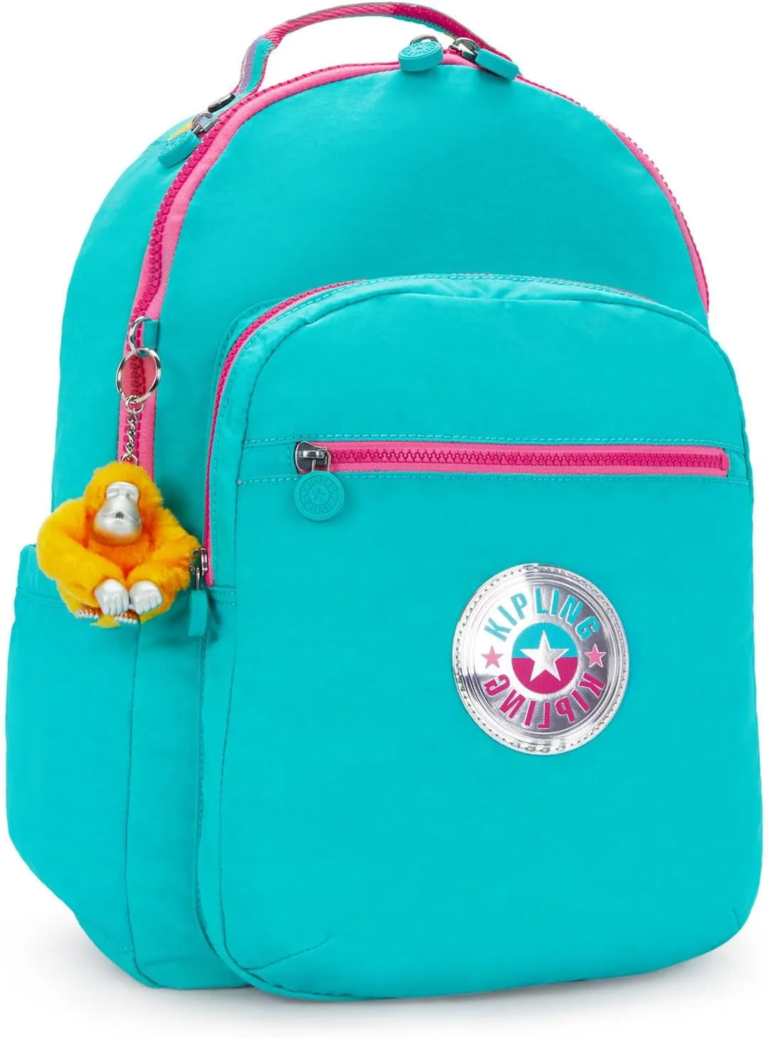 Kipling Women's Seoul 15" Laptop Backpack, Durable, Roomy with Padded Shoulder Straps, Built-In Protective Sleeve