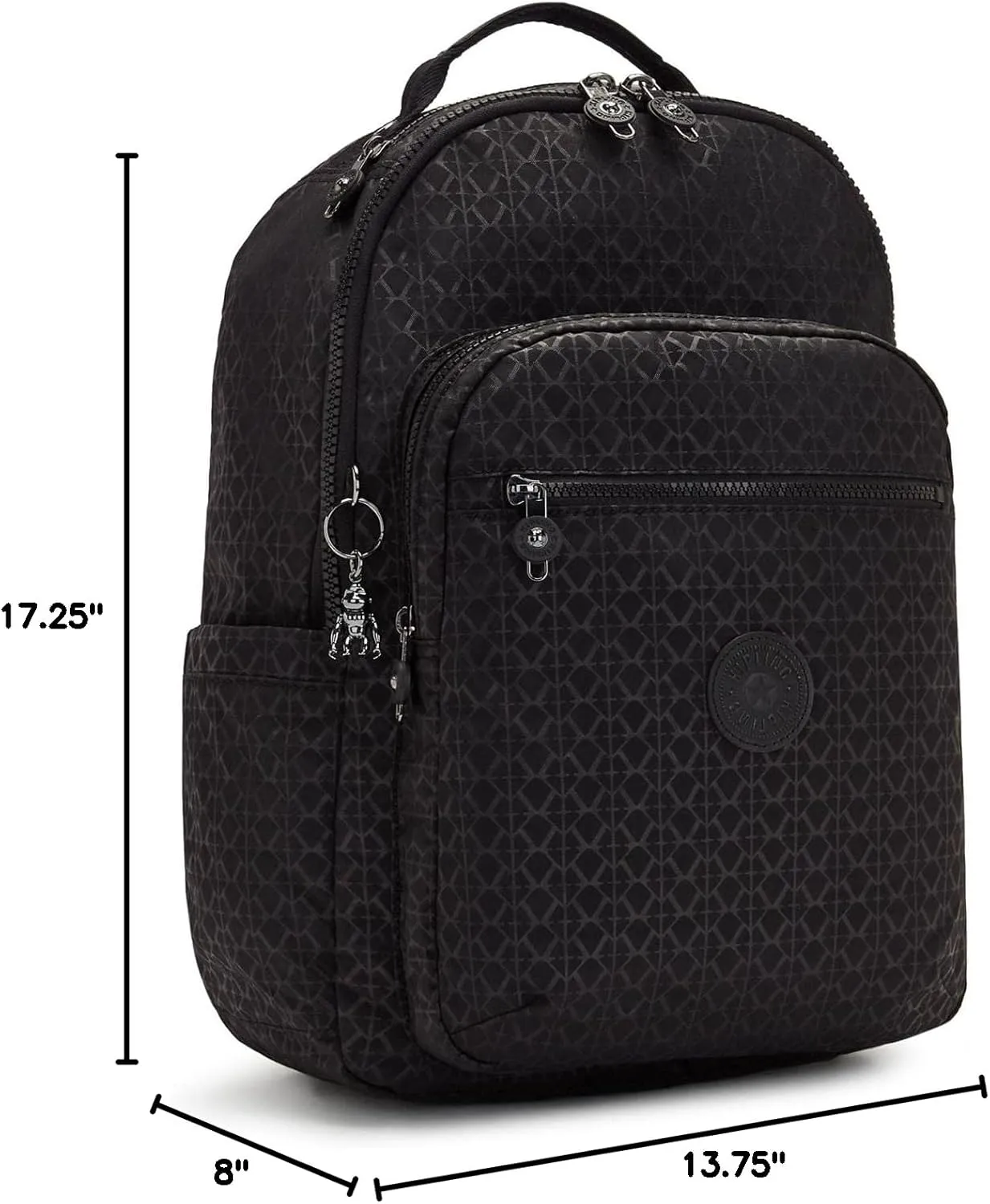 Kipling Women's Seoul 15" Laptop Backpack, Durable, Roomy with Padded Shoulder Straps, Built-In Protective Sleeve