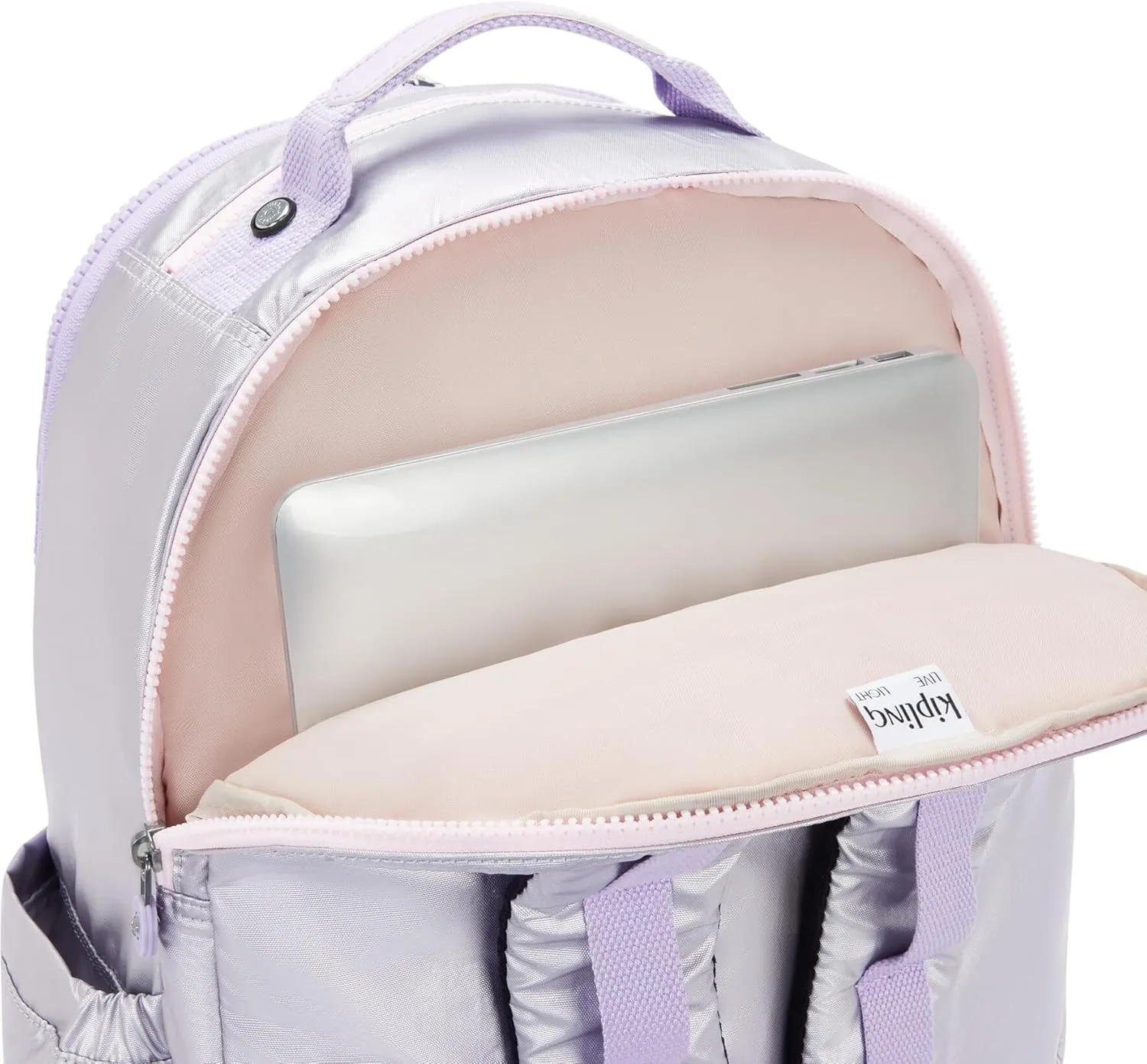 Kipling Women's Seoul Extra Large Bts 17" Laptop Backpack, Durable, Roomy with Padded Shoulder Straps, Built-In Protective Sleeve