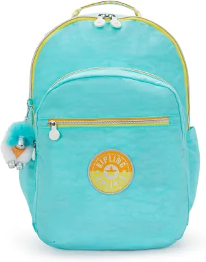 Kipling Women's Seoul Extra Large Fc 17" Laptop Backpack, Durable, Roomy with Padded Shoulder Straps, Built-In Protective Sleeve