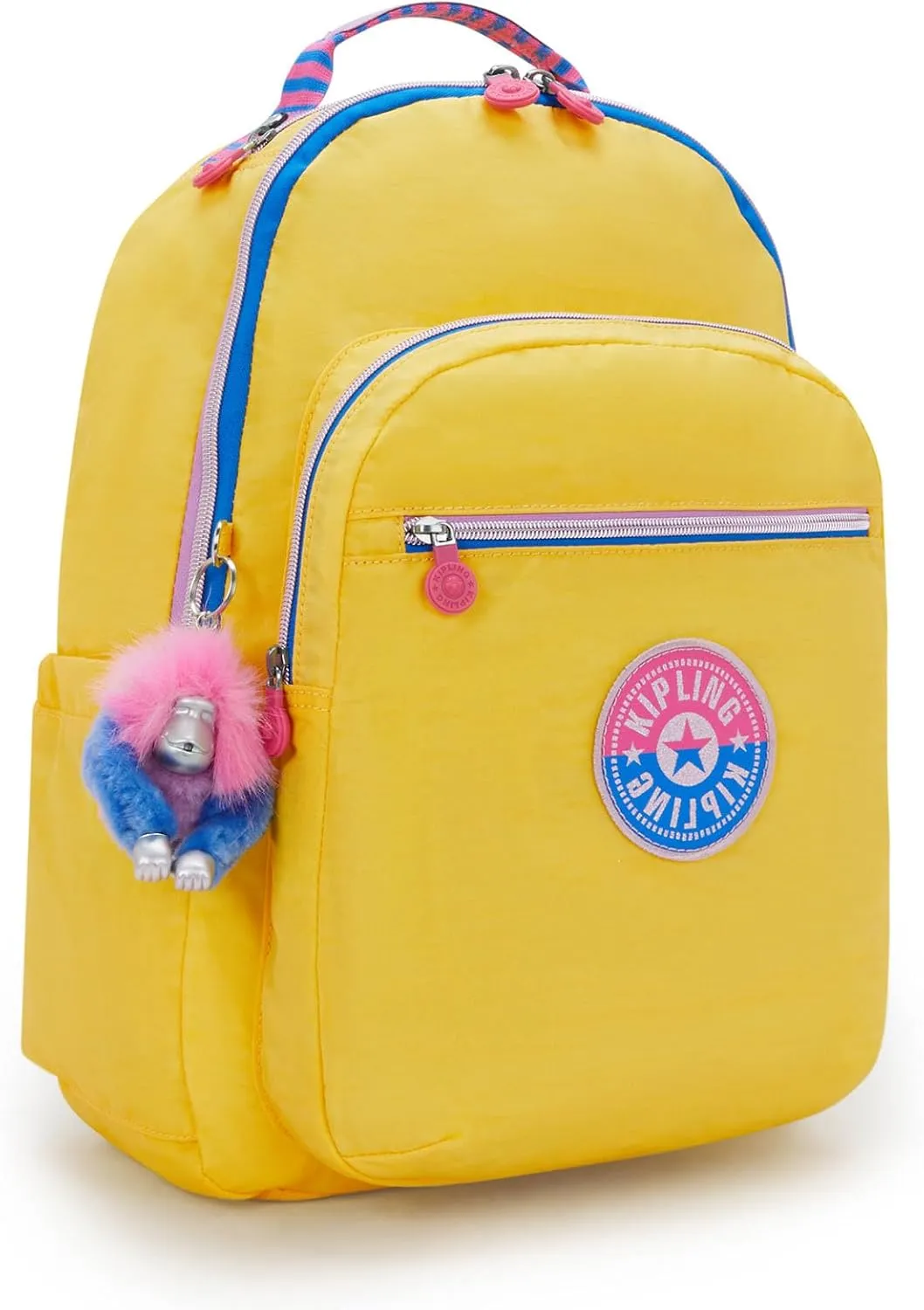Kipling Women's Seoul Fc 15" Laptop Backpack, Durable, Roomy with Padded Shoulder Straps, Built-In Protective Sleeve