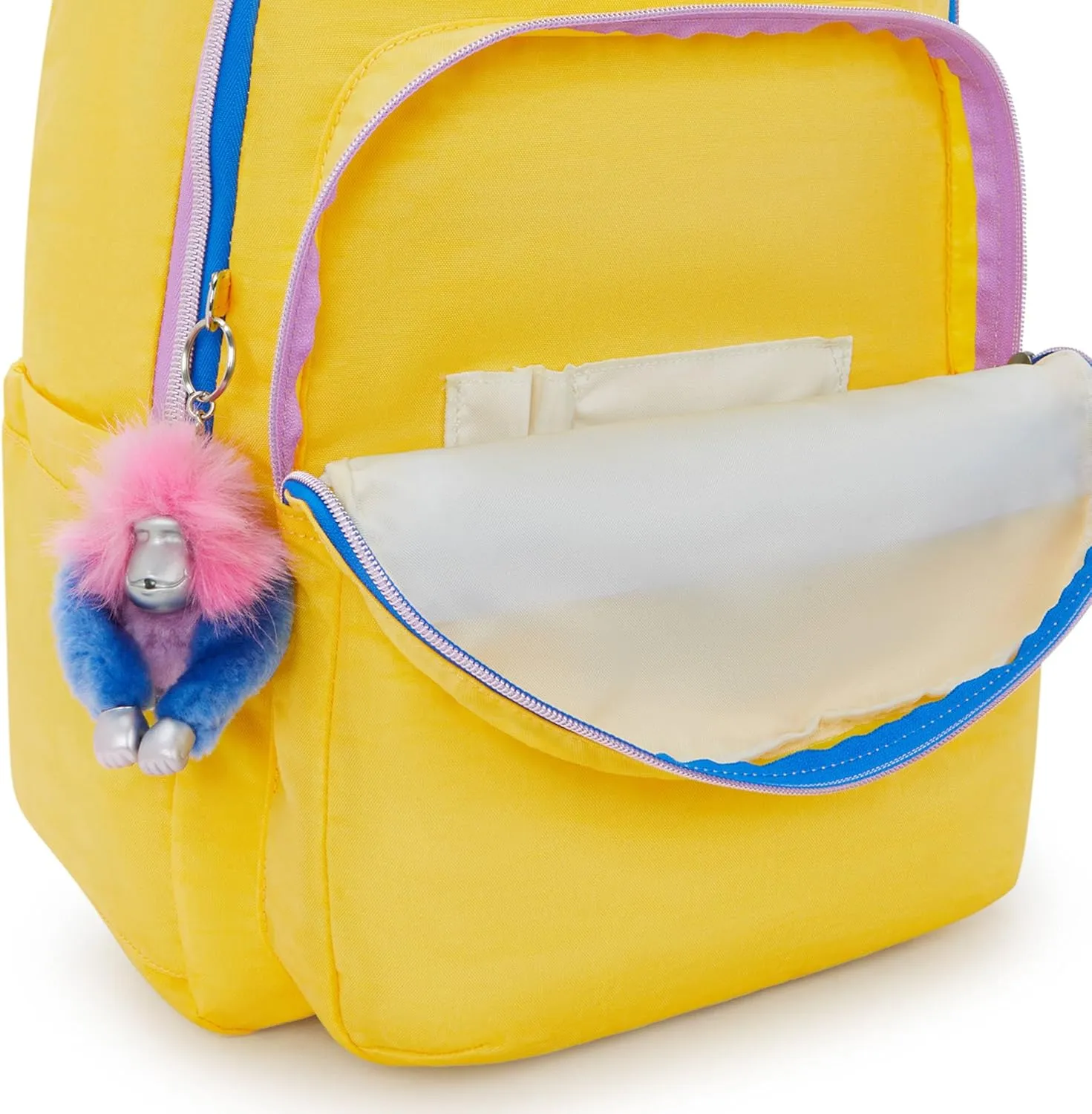 Kipling Women's Seoul Fc 15" Laptop Backpack, Durable, Roomy with Padded Shoulder Straps, Built-In Protective Sleeve