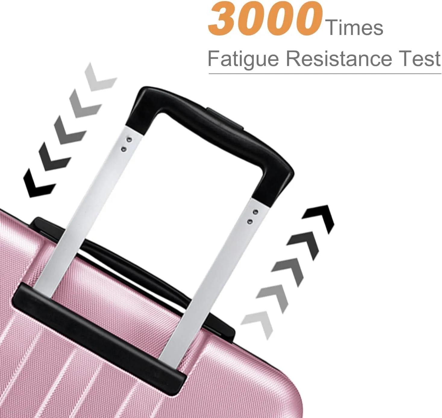 Kono Small Carry on Suitcase 20 Inch Hardside Carry on Luggage Suitcase with Spinner Wheels, Lightweight Rolling Cabin Suitcase for Airplanes Travel (Pink, For 1-3 Days Travel)