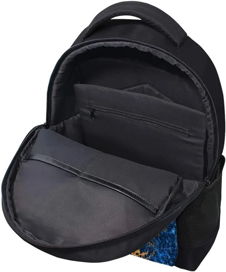Kuizee Classic Backpack Schoolbag Adjustable Padded Shoulder Straps Daypack Casual Bags Durable College Daily 16Inch