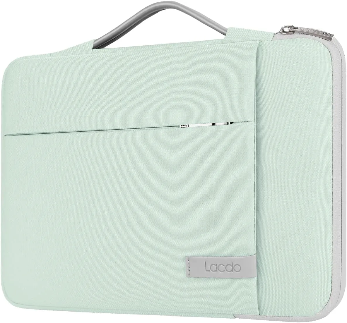 Lacdo 360° Protective Laptop Sleeve Case for 16 inch New MacBook Pro M4/M3/M2/M1 Pro/Max A3403 A3186 A2991 A2780 A2485 A2141 2024-2019, 15 inch Surface Laptop 7th Copilot PC/6/5/4/3 Computer Bag,Green