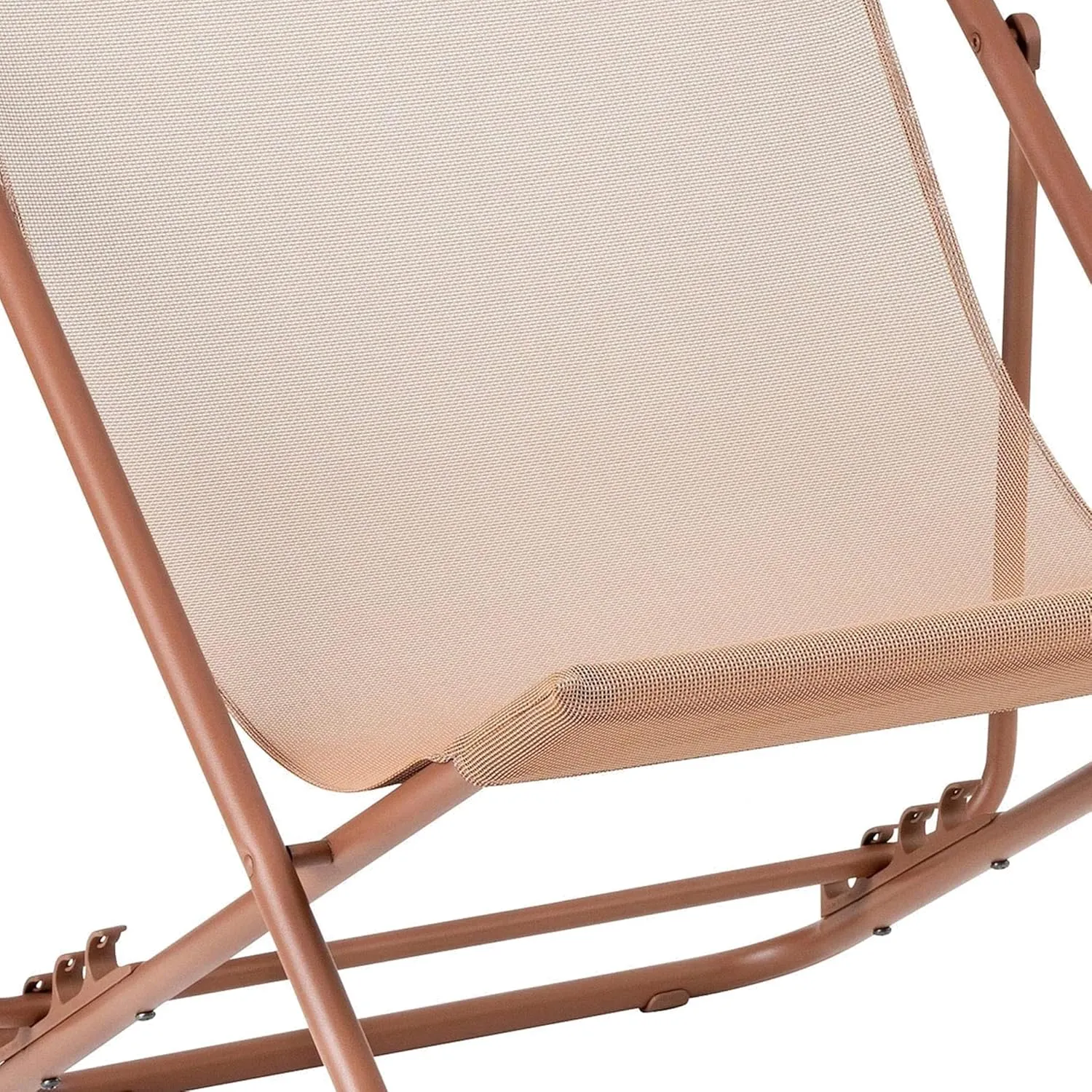 Lafuma Maxi TRANSAT Folding Sling Chair, Canyon Red