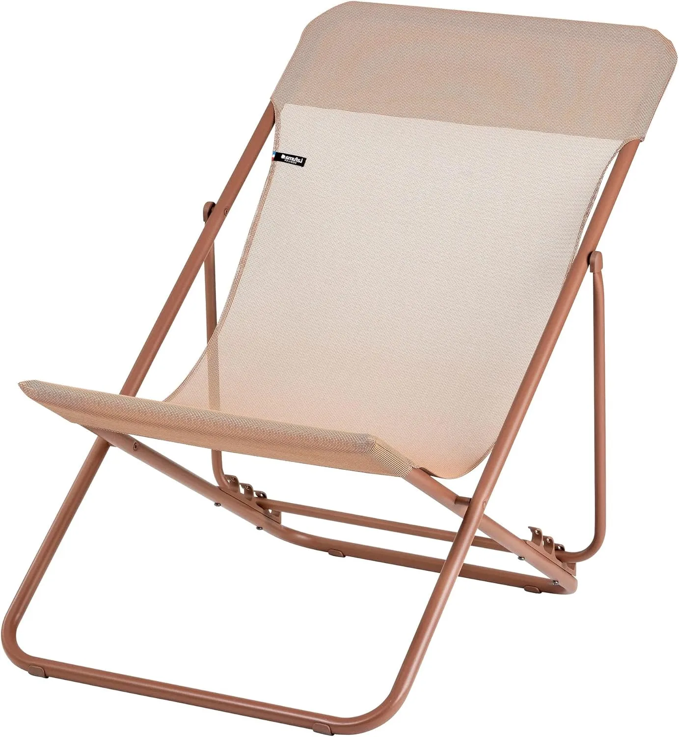 Lafuma Maxi TRANSAT Folding Sling Chair, Canyon Red
