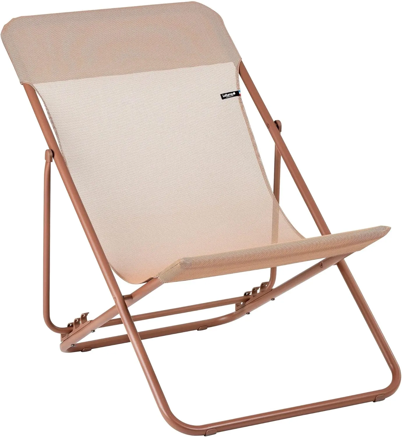 Lafuma Maxi TRANSAT Folding Sling Chair, Canyon Red