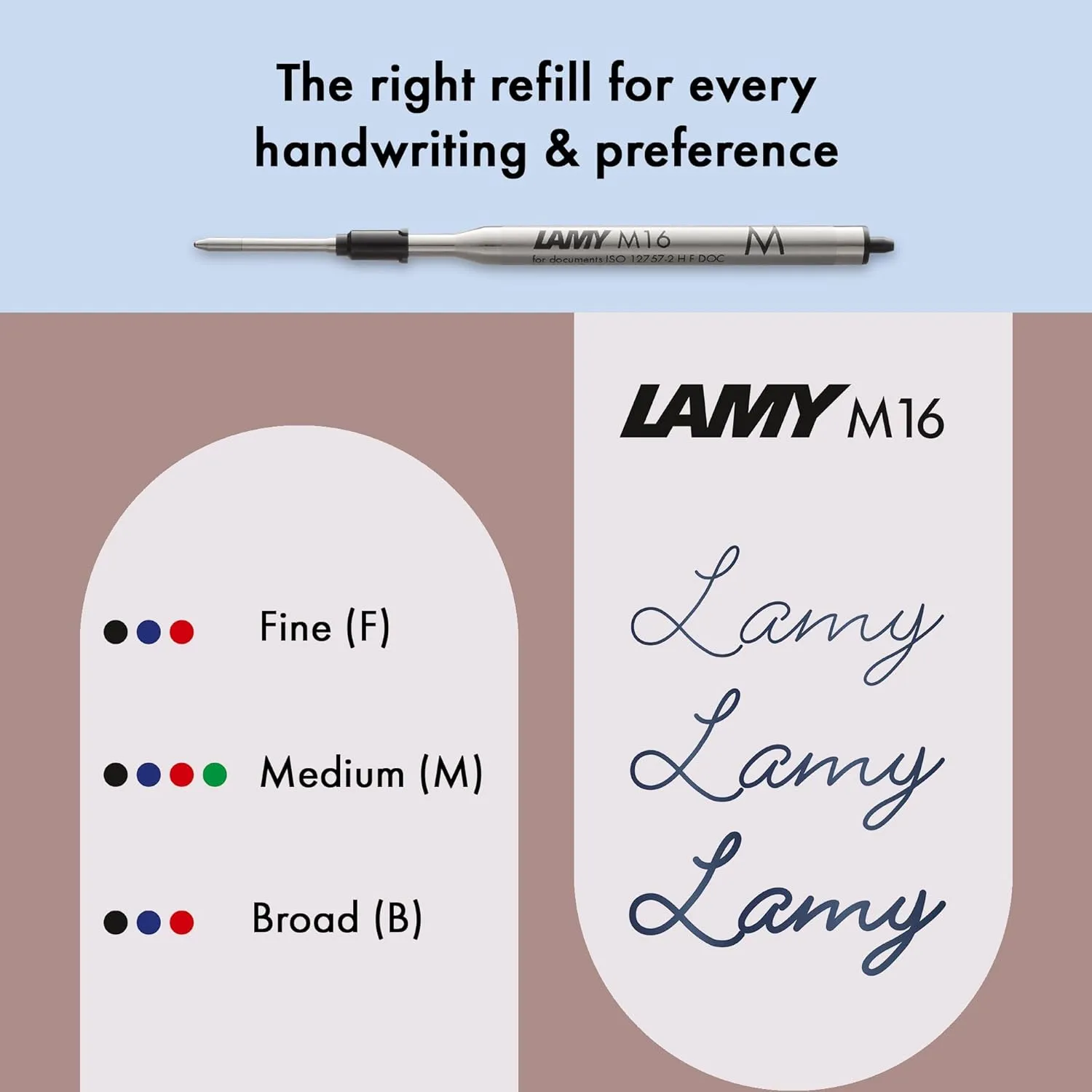 Lamy AL-star aquatic - Ballpoint Pen with transparent, ergonomic grip & line width M - lightweight aluminium body - including large capacity refill M 16 in black