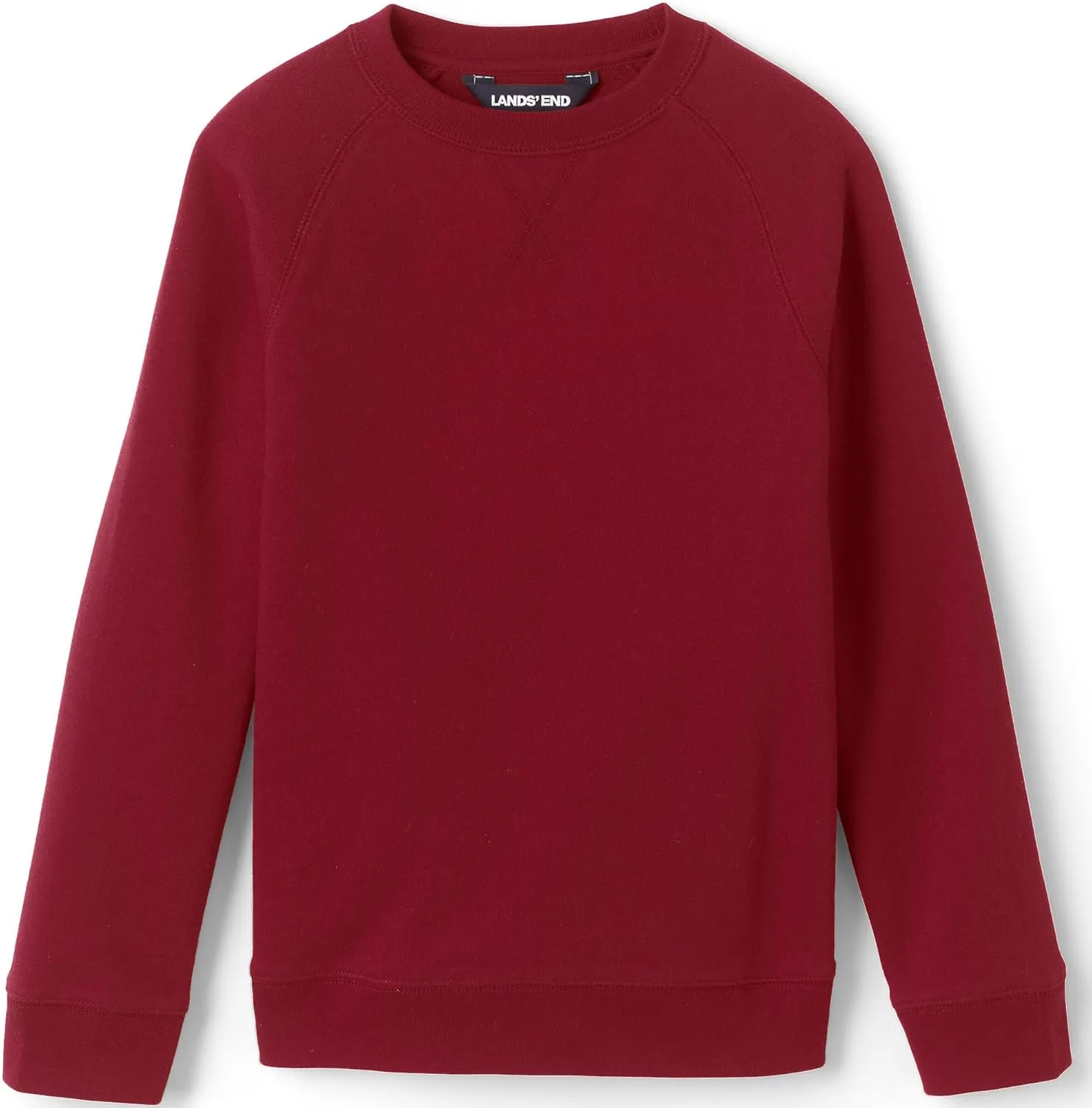 Lands' End School Uniform Kids Crew Sweatshirt