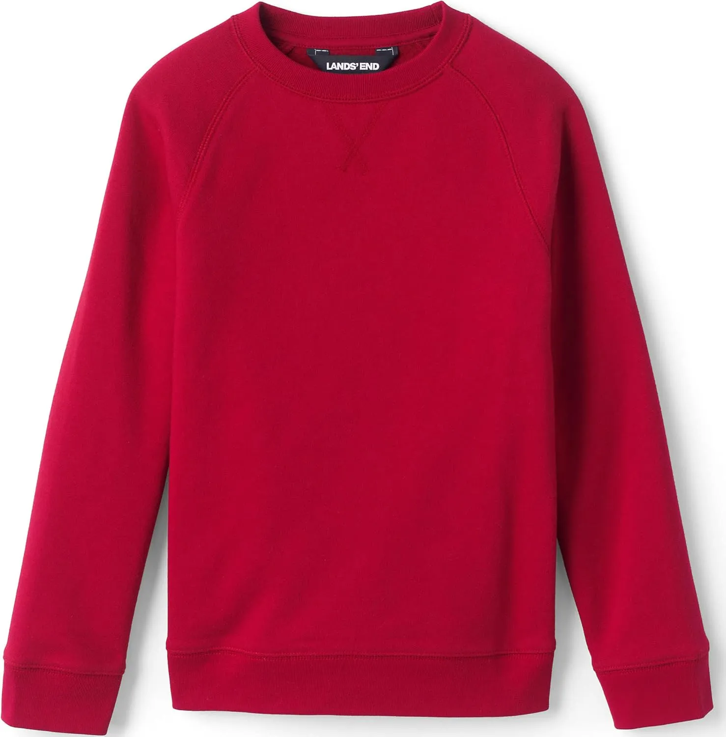 Lands' End School Uniform Kids Crew Sweatshirt