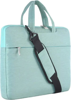 Laptop Bag 15.6, HESTECH Laptop Carrying Case Sleeve Compatible for 14-15.6 MacBook Pro | Acer Aspire E 15 / Chromebook 14 | Lenovo Dell HP Asus Computer, Green