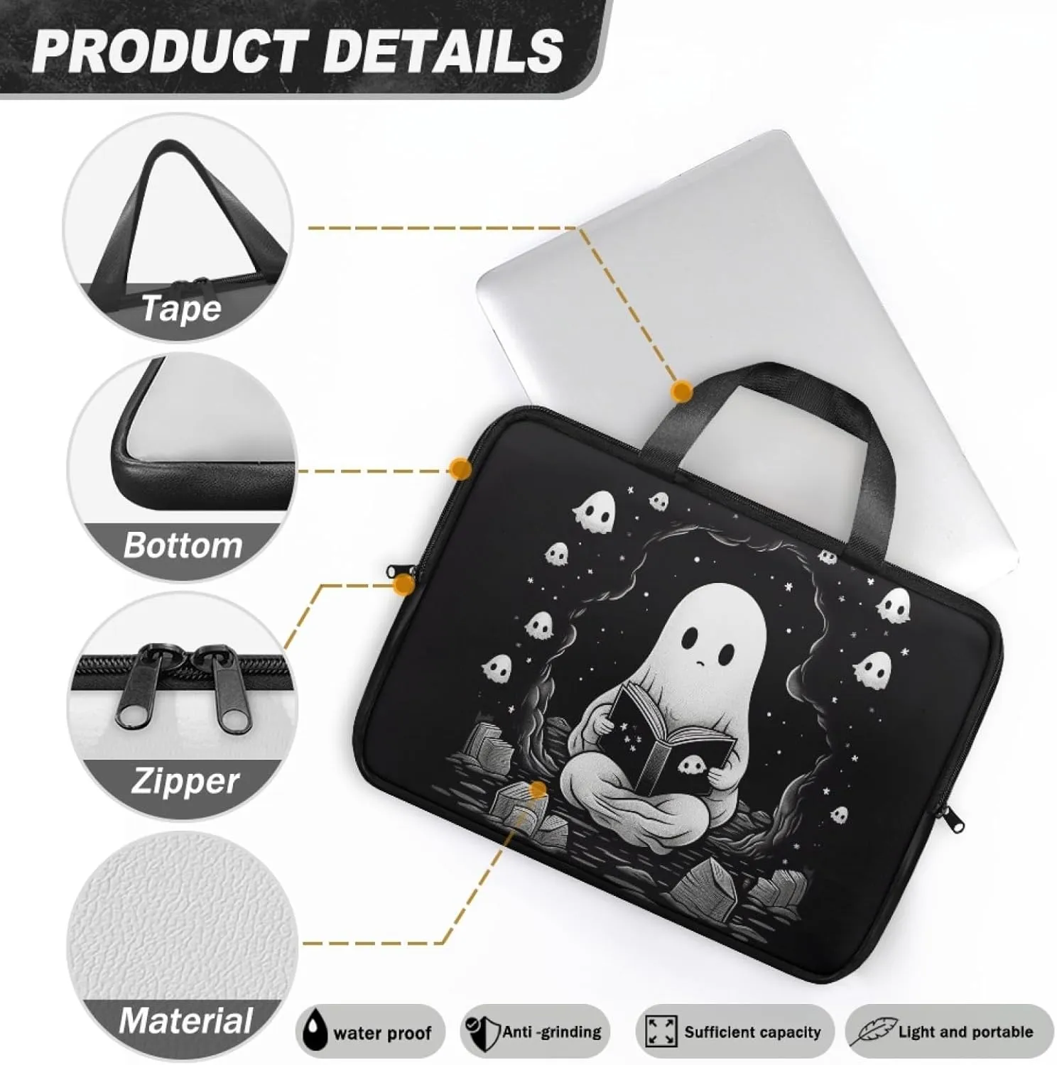 Laptop Bag for Women Men Computer Bag