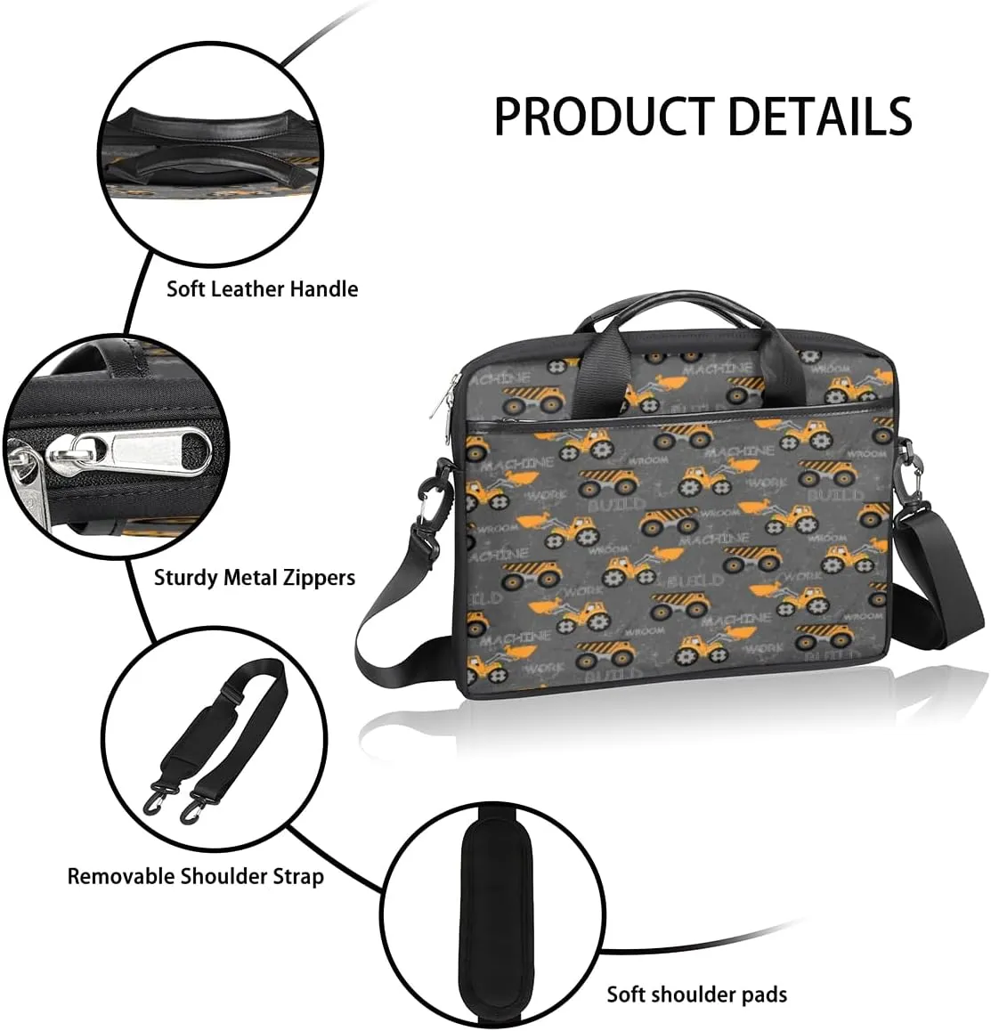 Laptop Case Bag,15.6 inch Laptop Sleeve Bag,Shockproof Protective Computer Cover,Water Resistant Notebook Briefcase（25）