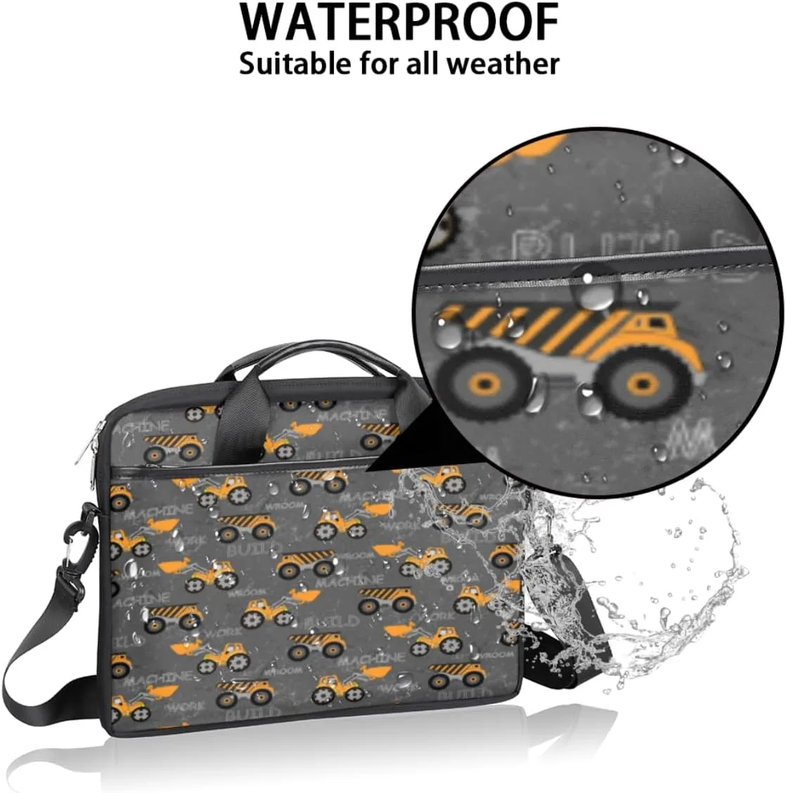 Laptop Case Bag,15.6 inch Laptop Sleeve Bag,Shockproof Protective Computer Cover,Water Resistant Notebook Briefcase（25）