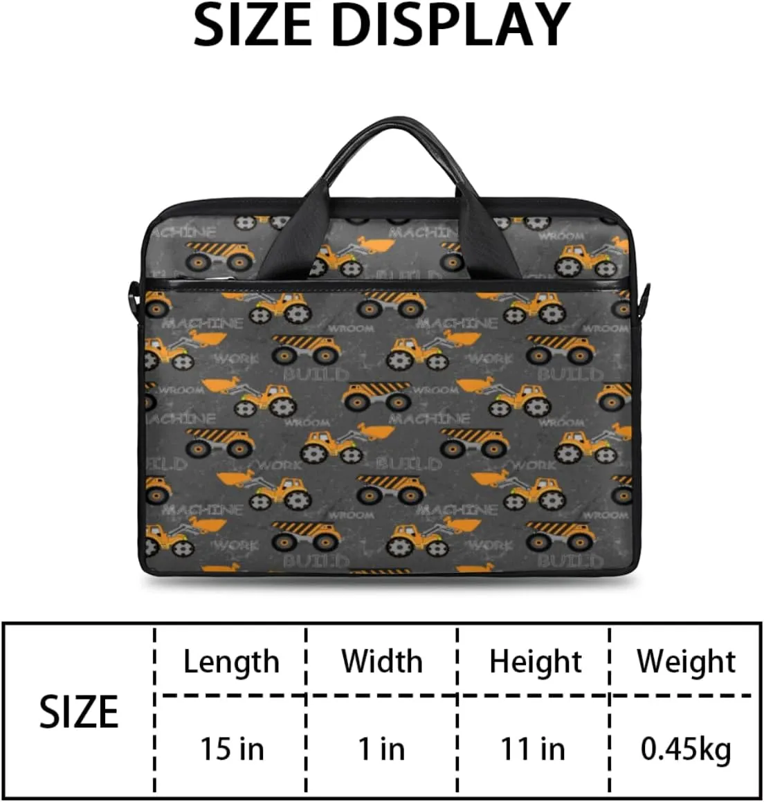 Laptop Case Bag,15.6 inch Laptop Sleeve Bag,Shockproof Protective Computer Cover,Water Resistant Notebook Briefcase（25）