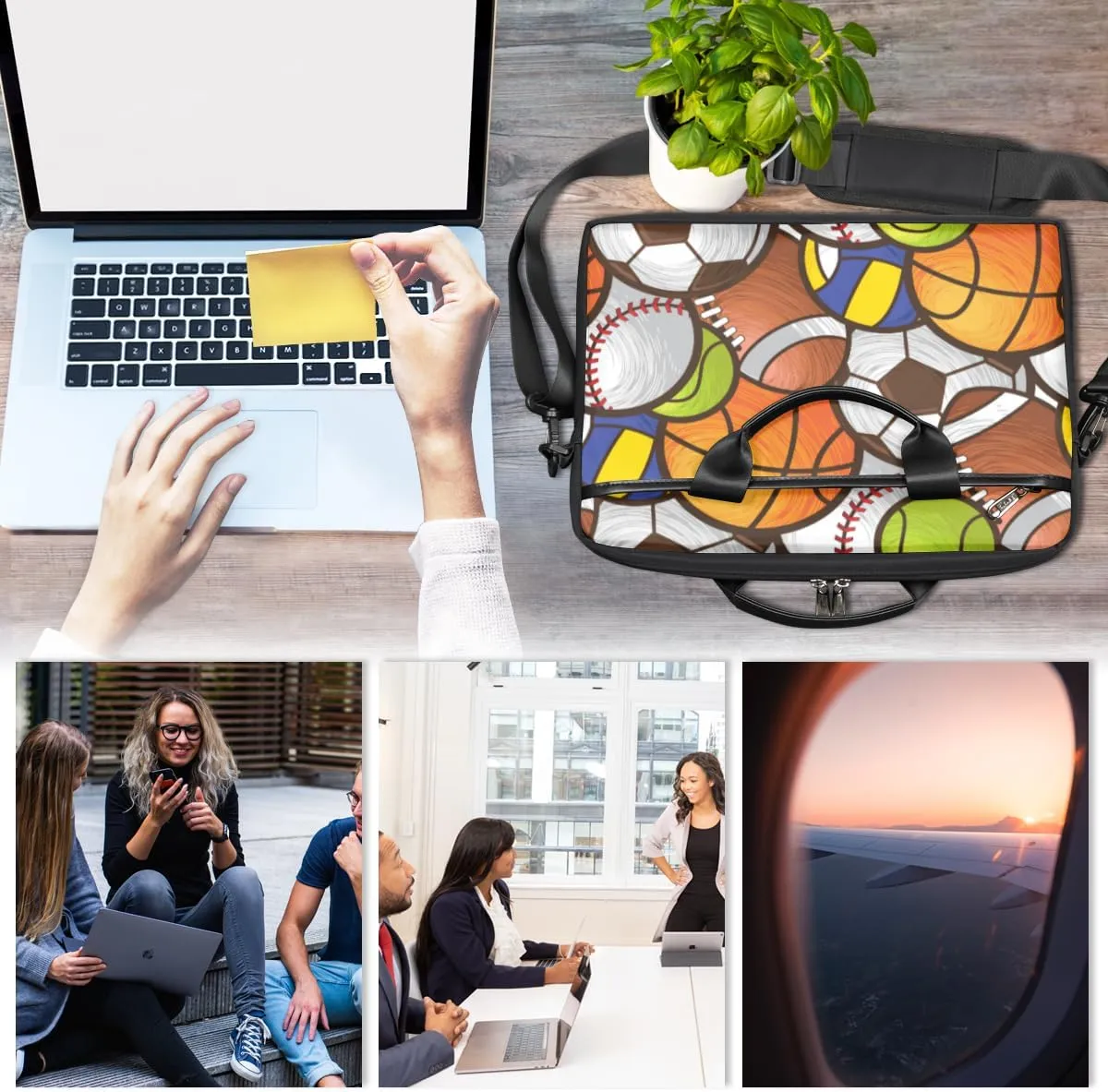 Laptop Case Bag,15.6 inch Laptop Sleeve Bag,Shockproof Protective Computer Cover,Water Resistant Notebook Briefcase（25）