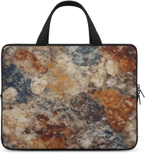 Laptop Case Sleeve Shockproof Computer Carrying Bag Abstract Granite Laptop Bag Tote Lightweight Notebook Case Cover Traveling Briefcase Handle Bags for Travel Business 12inch