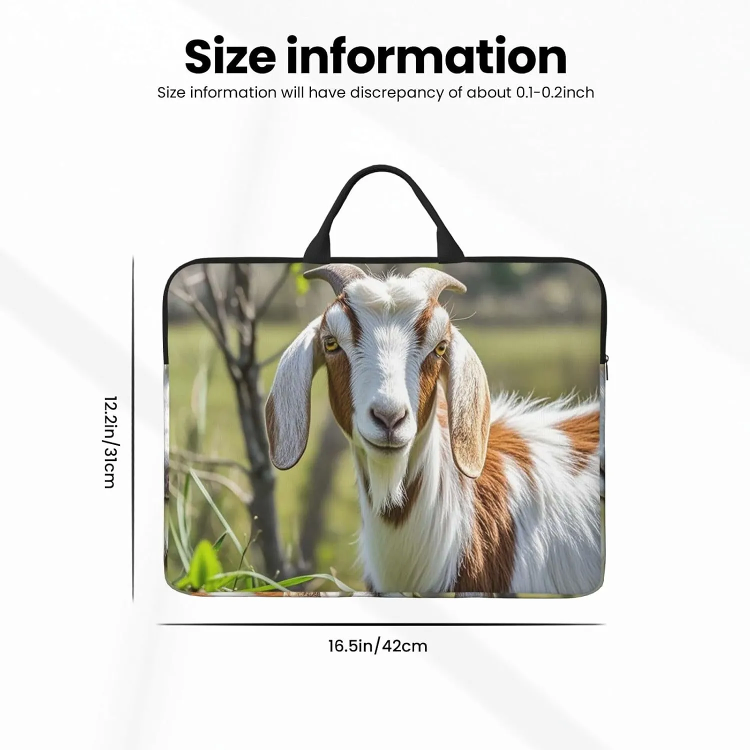 Laptop Shoulder Bag Messenger Bag Hand Drawn Giraffes Laptop Bag Computer Bag for Men Women