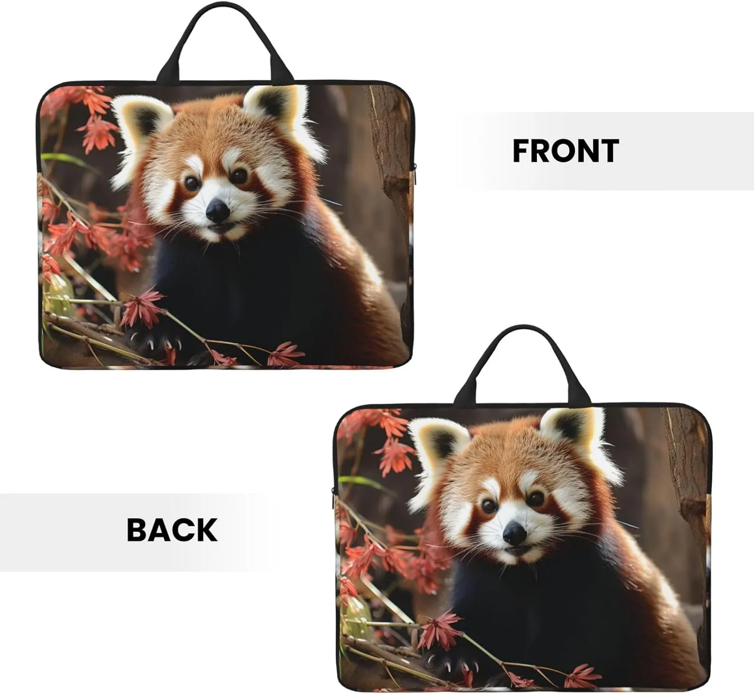 Laptop Shoulder Bag Messenger Bag Seaside Town Laptop Bag Computer Bag for Men Women