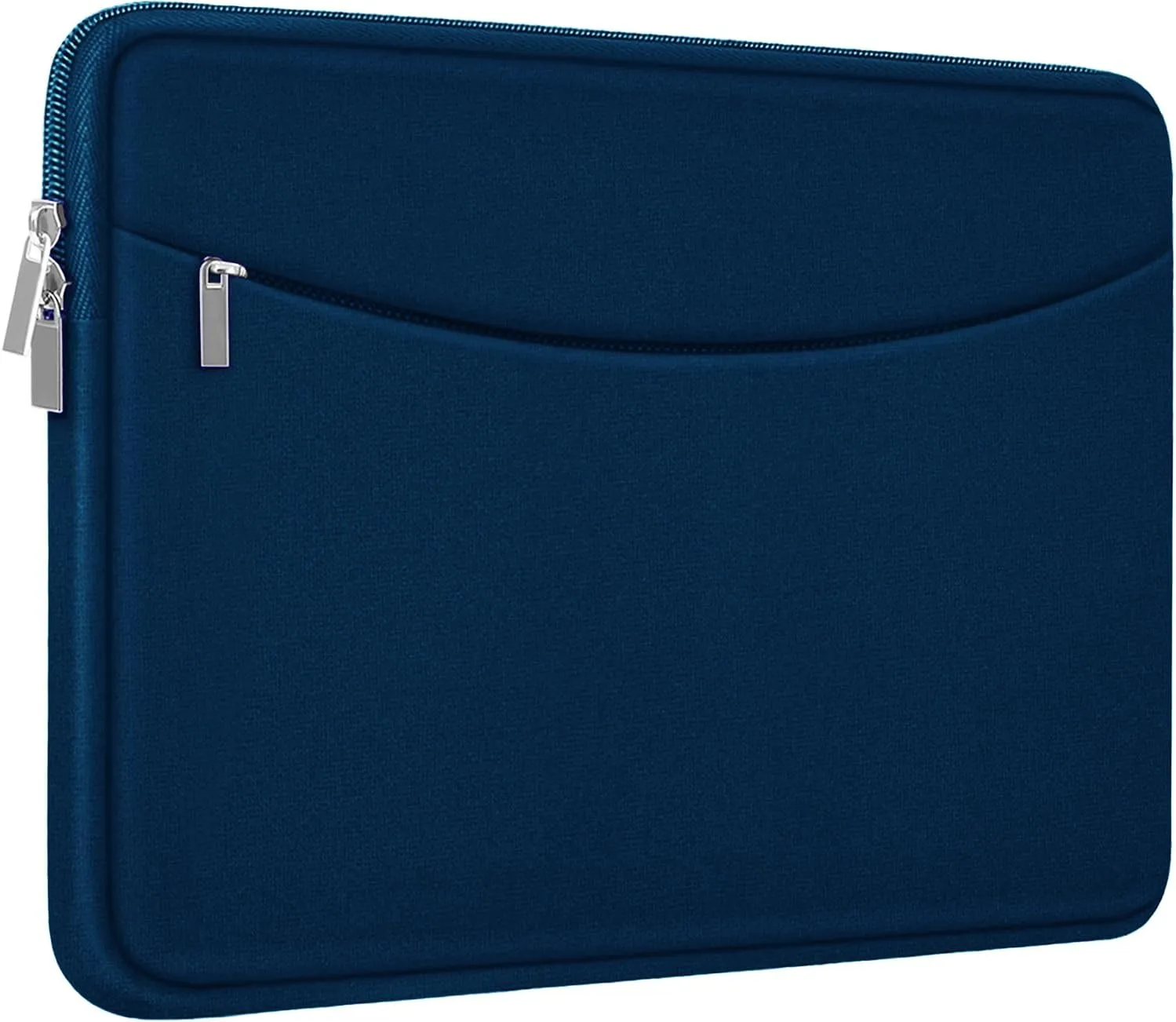 Laptop Sleeve Case 14 inch, Shockproof Protective Laptop Cover Briefcase Carrying Computer Bag with Accessory Pocket Portable Computer Sleeve for 14" MacBook, HP, Dell, Lenovo, Acer, Blue