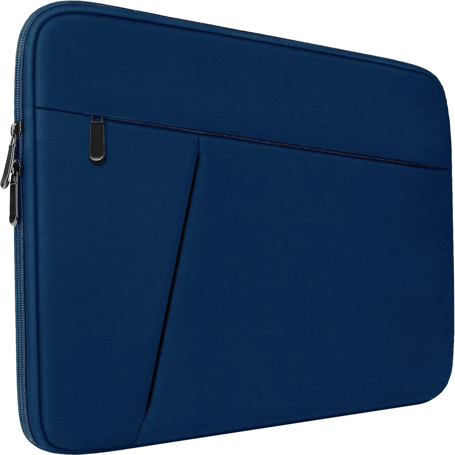 Laptop Sleeve Case 15.6 inch, Durable Shockproof Protective Computer Carrying Cover with Front Pocket, Briefcase Handbags Laptop Bag for 15.6 inch HP, Dell, Acer, Asus, Notebook, Blue