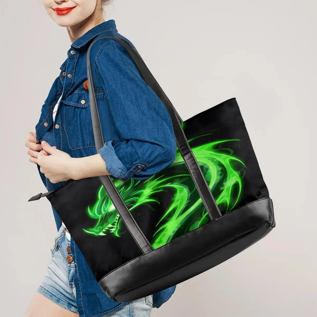 Laptop Tote Bag for Women, 15.6 inch Laptop Bag Handbag Large Briefcase Waterproof Travel Beach Shoulder Bag Work Bags