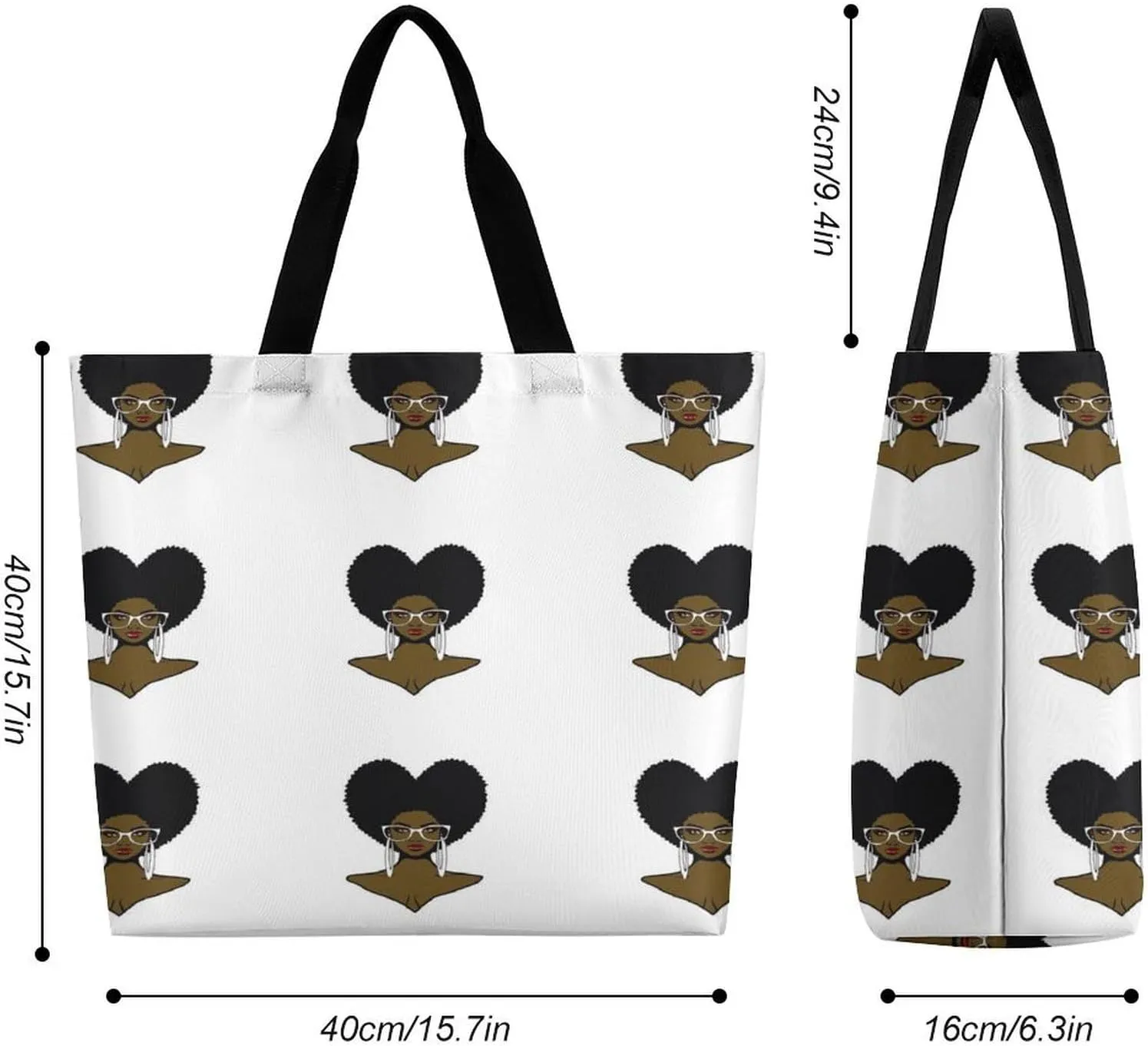 Large Tote Top Handle Bag, Shopping Handbag Big Polyester Shoulder Hand Bags