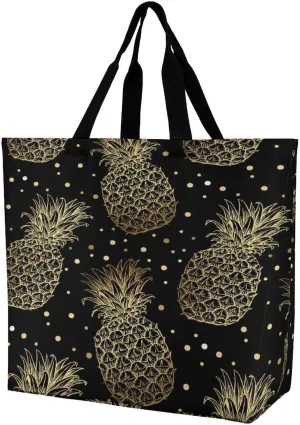Large Tote Top Handle Bag, Shopping Handbag Big Polyester Shoulder Hand Bags