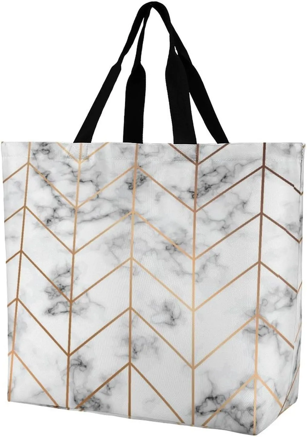 Large Tote Top Handle Bag, Shopping Handbag Big Polyester Shoulder Hand Bags