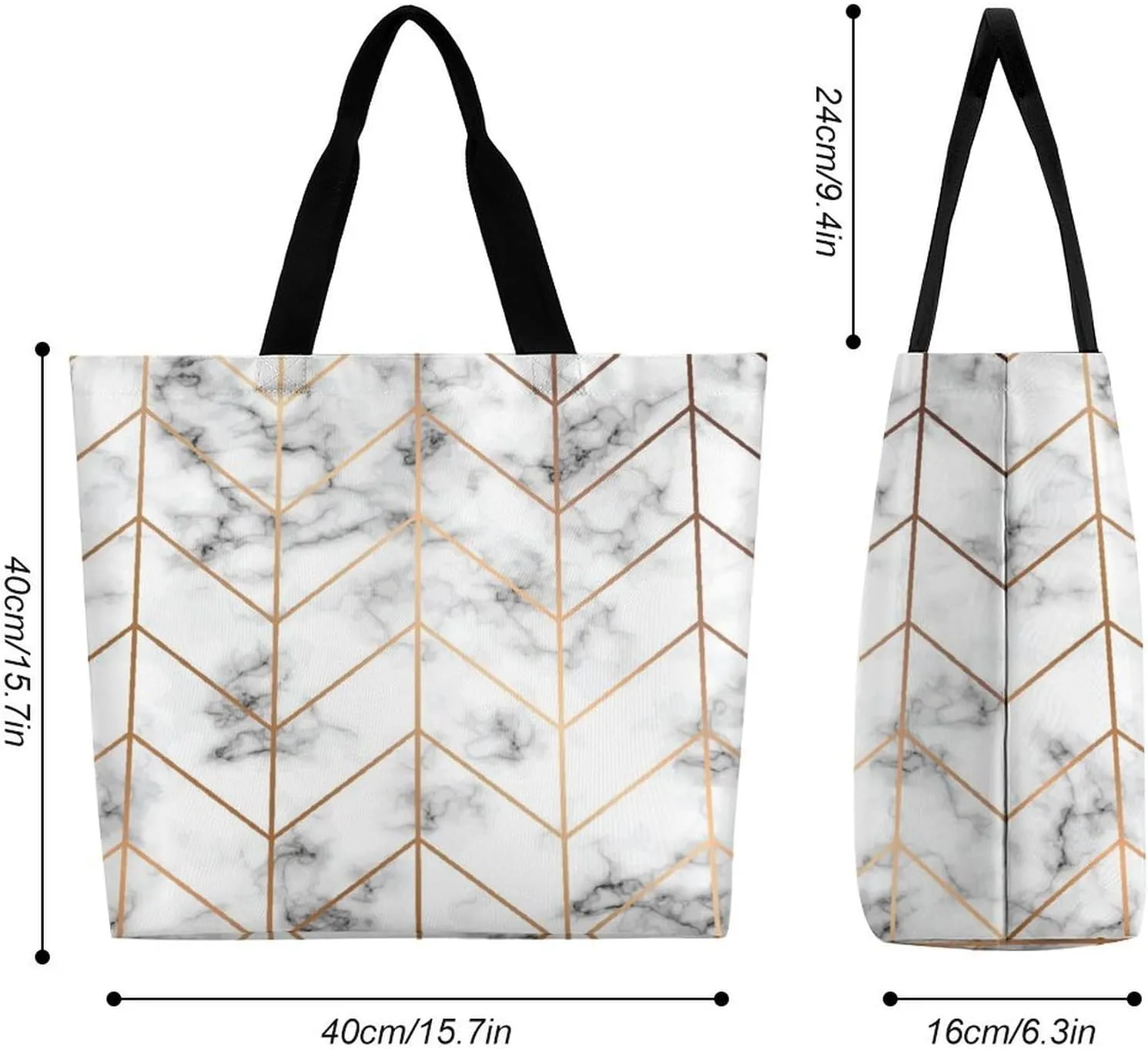 Large Tote Top Handle Bag, Shopping Handbag Big Polyester Shoulder Hand Bags